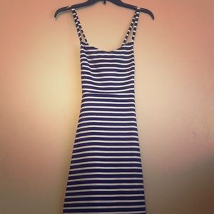 Stripped summer dress